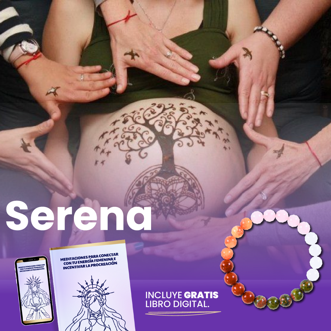 ¡MANIFIESTA TU EMBARAZO CON NUESTRO BRAZALETE DE FERTILIDAD SERENA!🤰